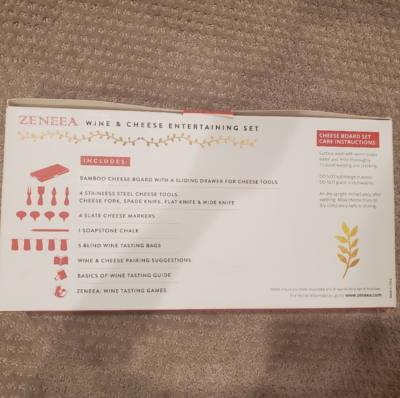 Wine & Cheese Ent. set - Picture 3 of 7